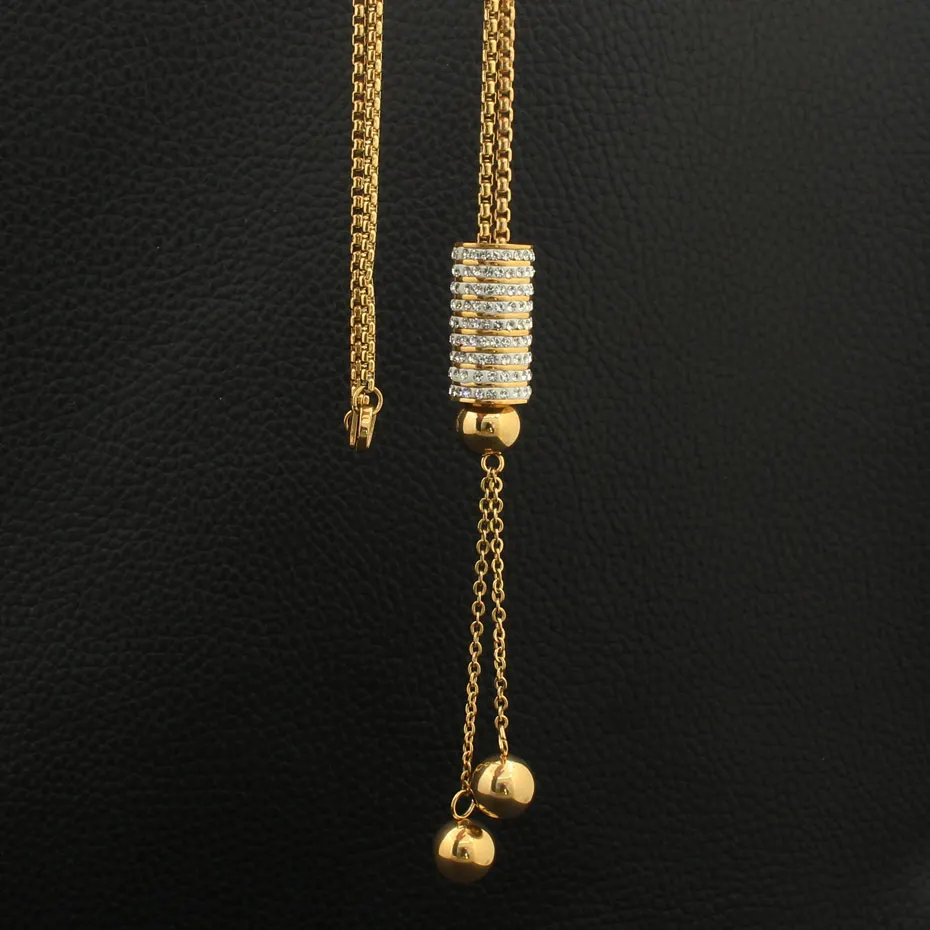 Ожерелье и серьги женские из нержавеющей стали | Украшения аксессуары