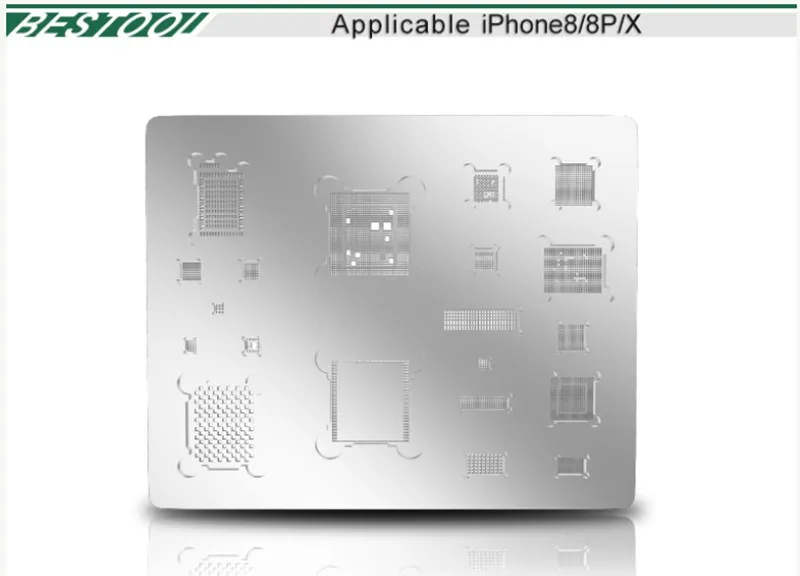 Лучший 3D BGA стальная сетка A8 A9 A10 A11 A12 для iphone 6 6P 7 8 8P X XR непосредственно с