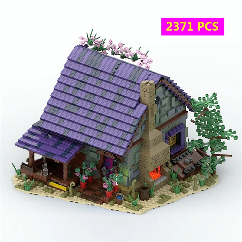 

2371 шт., Детский конструктор «лесной летний дом»