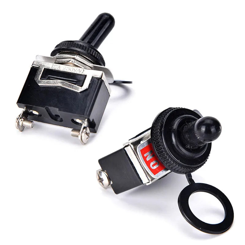 1 шт. Новый 20A 125V SPST 2Pin сверхмощный вкл/выкл тумблер с водонепроницаемым
