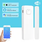 Wi-Fi дверная сигнализация с датчиком окна, умная домашняя система безопасности SmartLife, управление через приложение, совместим с Amazon Alexa Google Home