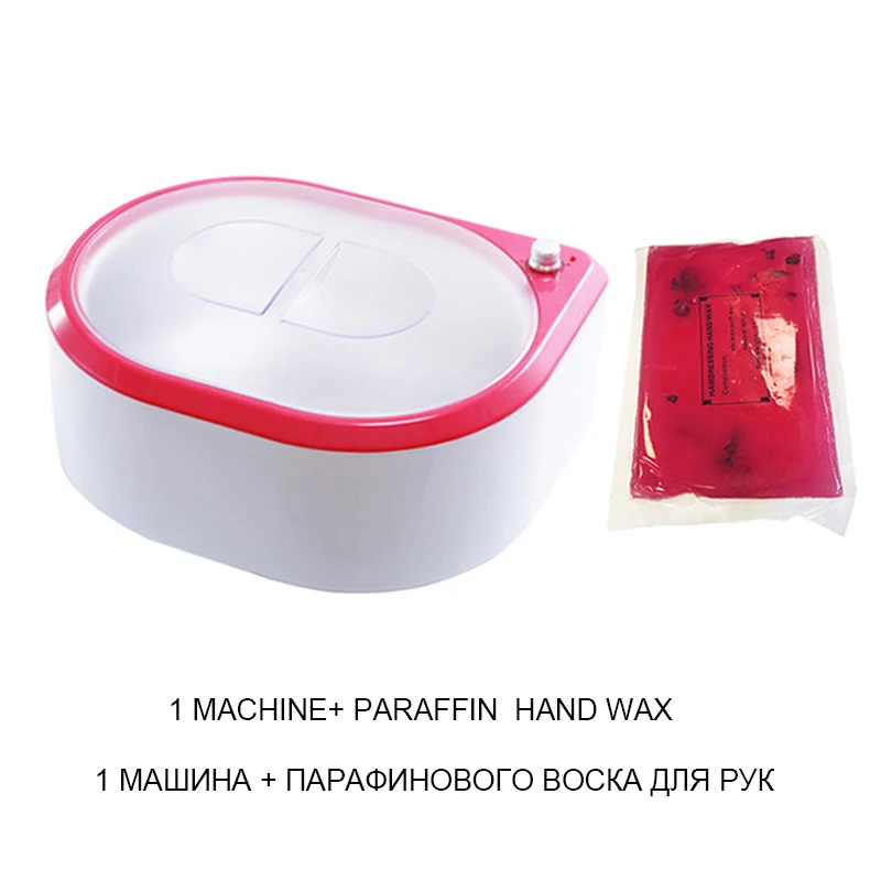 Red Wax Set Parafina 5L грелка для рук для парафиновой ванны и ванны для ног машина для рук и 320 г парафиновый воск нагреватель машина - Цвет: Red Wax Set