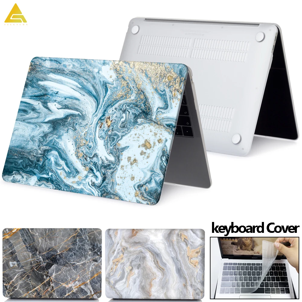 Мраморный чехол для ноутбука MacBook Air 13 A2337 2020 новый Pro 16 15 11 Retina 12 Macbook M1 A2338 A2289|Сумки