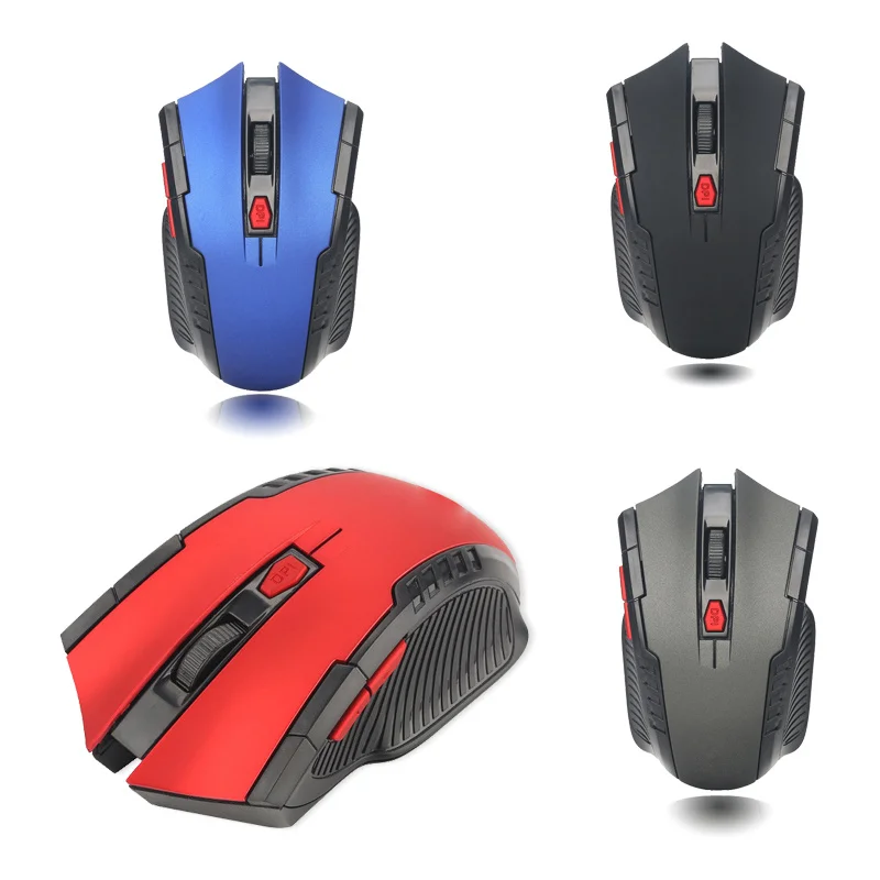 

2.4G Wireless Mouse 1600 DPI Adjustable 6 Buttons Gaming Mouse With Nano Receiver Wireless Mouse for Computer/Laptop