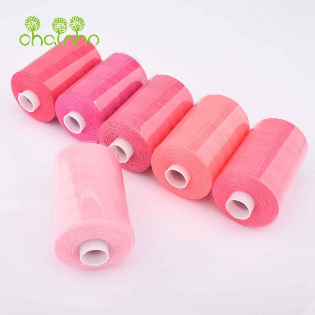 Chainho-Carretes de poli&eacute;ster multicolores para costura y acolchado, 42 carretes/caja, alta calidad, adecuado para costura y m&aacute;quina-5