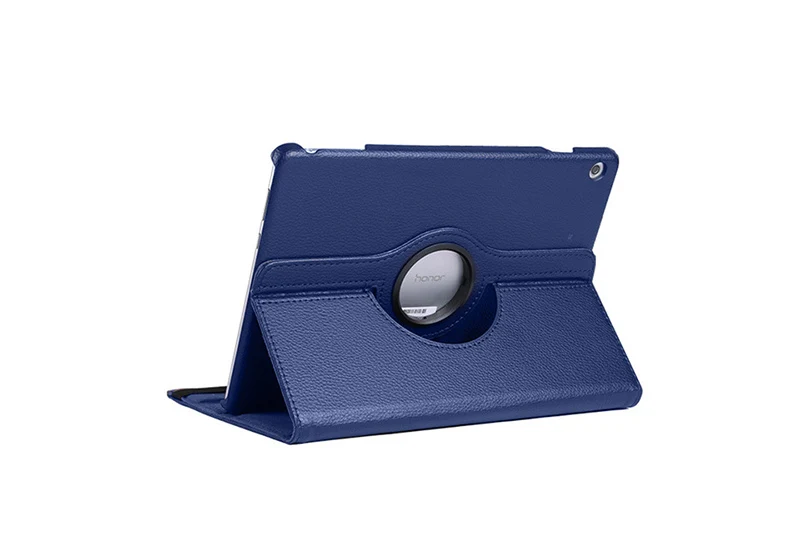 Вращающийся на 360 чехол для huawei MediaPad T3 10 9,6 ''/Honor Play Pad 2 9,6 чехол для планшета кожаный чехол-книжка с ручкой+ пленка