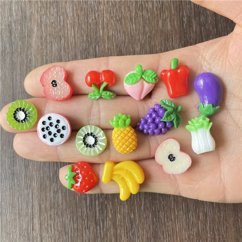 30 шт. смешанная партия различных принцессы животных фруктов овощей Мороженое DIY