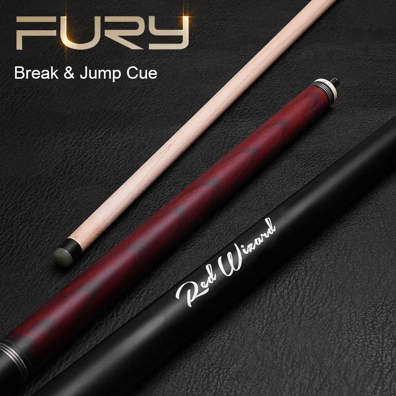 

Fury Wizard Punch Pool Cue Break Jump Cue Billiard Stick Maple Shaft Professional Taco De Billar Uni-Lock Joint 4 Colour Butt