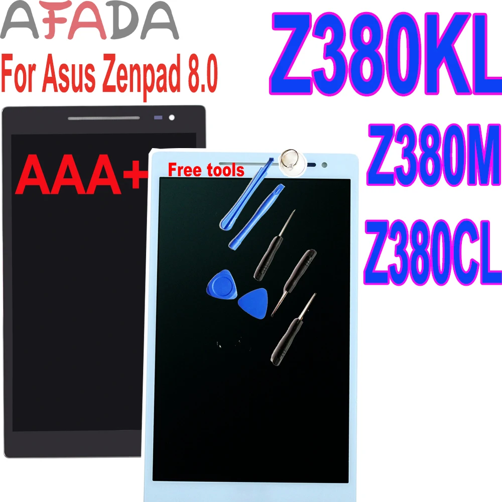 AAA + ЖК дисплей Замена 8 &quotдля Asus Zenpad 0 Z380 Z380KL Z380M Z380CL P022 P024 P00A Дисплей кодирующий
