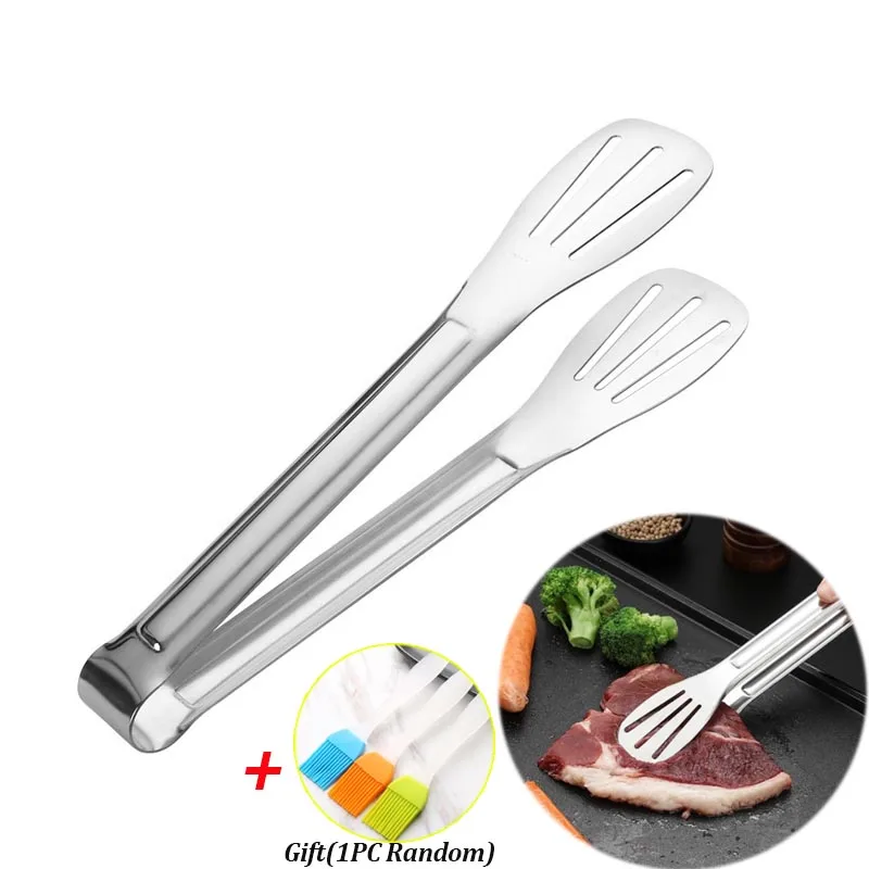 

Stainless Steel Food Clip Meat Clip BBQ Salad Bread Tongs Kitchen Kitchen Accessories Tools