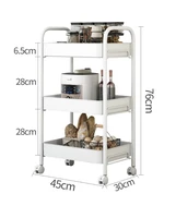 mobile kitchen holder stocked rack metal organizer for kitchen bathroom living room bedrooms space saving