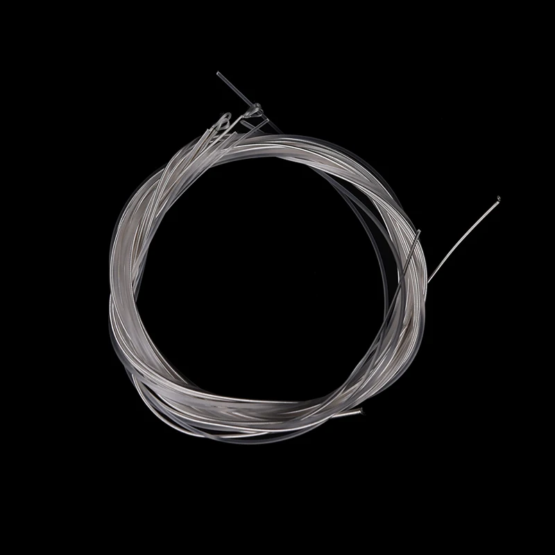 

6pcs Guitar Strings Nylon Silver Plating Set Super Light for Acoustic Guitar