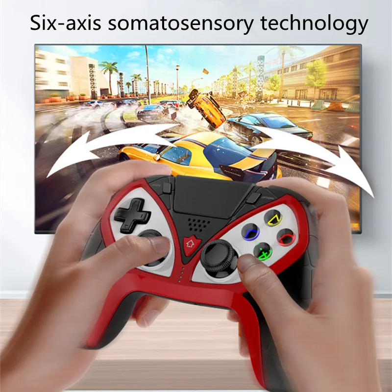 

PG-P4012 Gamepad For Android iOS PS3 Wireless Controller With Vibration Programming Function For PS4 Game Joystick