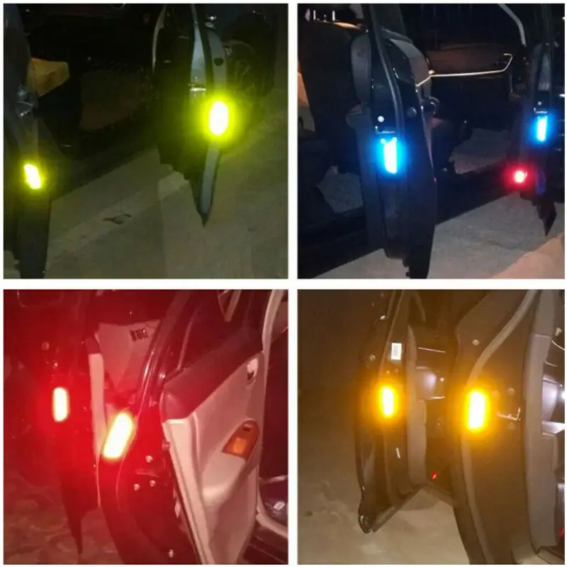 1 шт. наклейка на дверь автомобиля Наклейка предупреждающая лента автомобильные