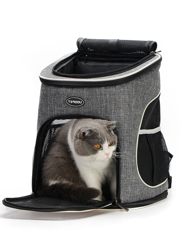 Складная переносная Сетчатая Сумка для собак воздухопроницаемая мягкая