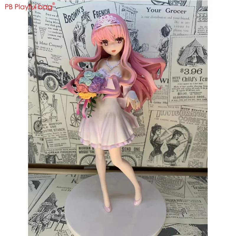 1/7 Zero no Tsukaima Луиза фигурка розовое свадебное платье девушка модель аниме