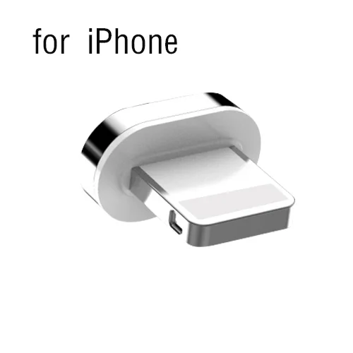 Магнитный кабель VOXLINK Micro usb type C, адаптер для быстрой зарядки телефона, Microusb type-C, магнитное зарядное устройство usb c для iphone samsung S8 9 - Цвет: For APPLE Plug