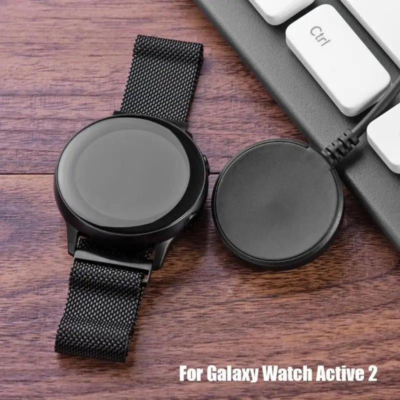 1 м Беспроводное зарядное устройство USB для Samsung Galaxy Watch Active 2 смарт браслет