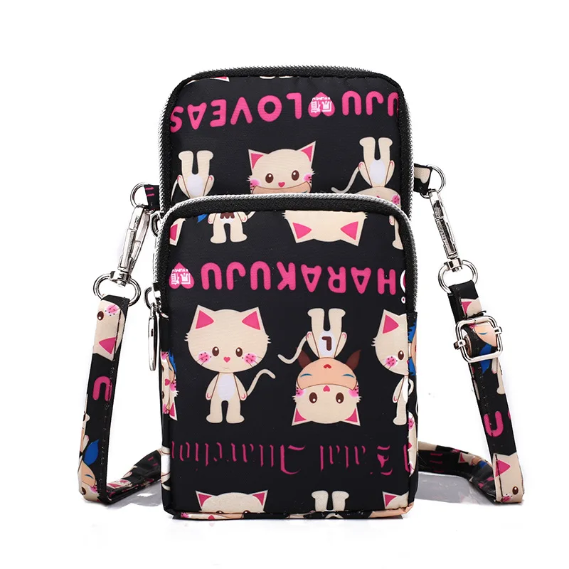 Мультяшная сумка для телефона iPhone 11 Pro Max 4 5 6 7 8 Plus X Xr XS чехол кошелек поясные сумки