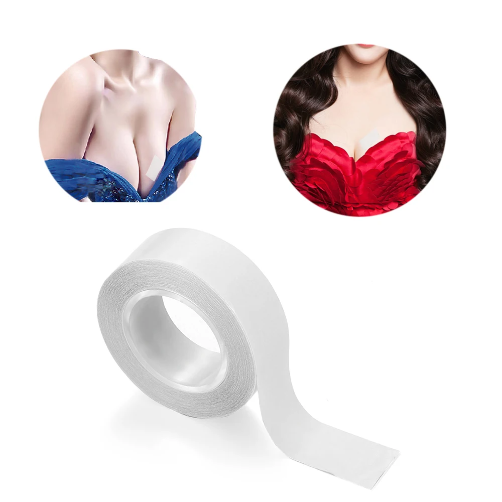 5 метров двусторонняя клейкая безопасная лента для тела одежда Прозрачное нижнее