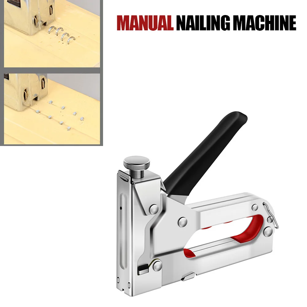 

Ручной гвоздезабиватель 3 в 1, пневматические гвозди, строительный пистолет для рукоделия, строительный степлер, ручные инструменты