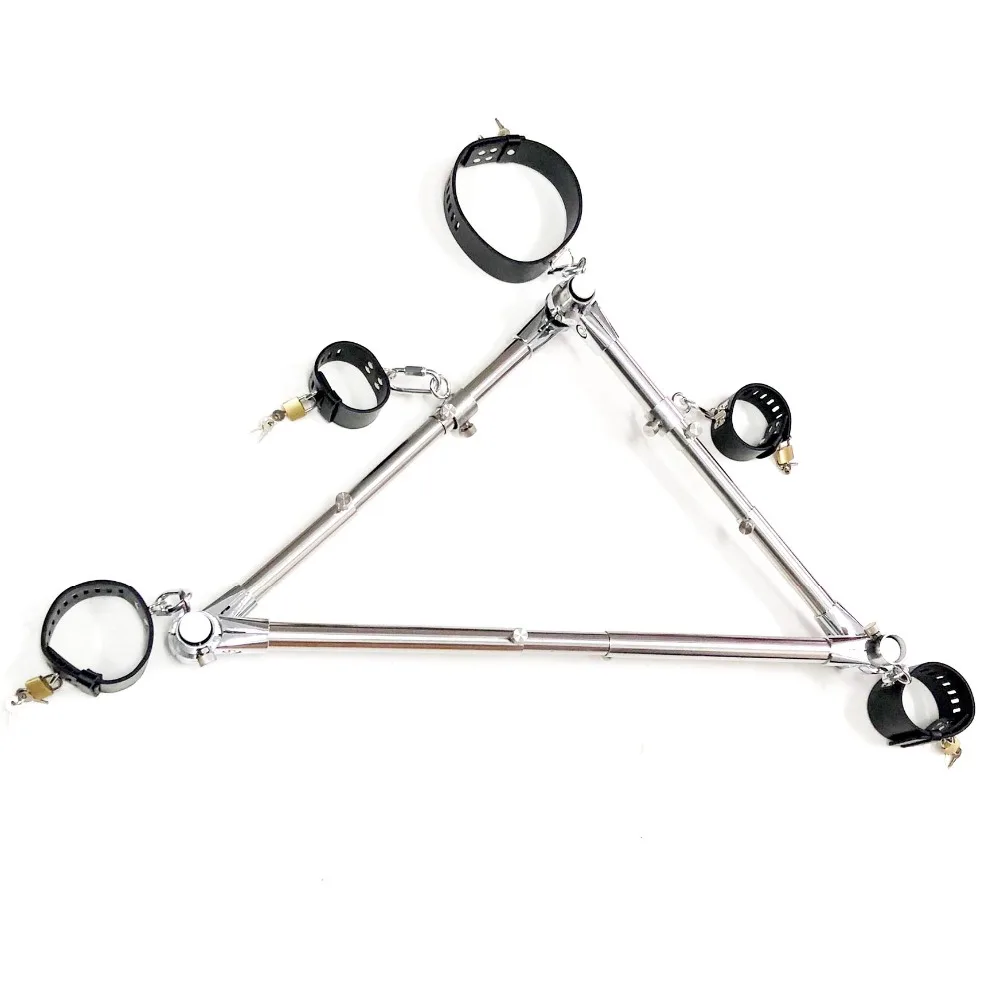 Наручники из нержавеющей стали для мужчин и женщин открытый ошейник интимные