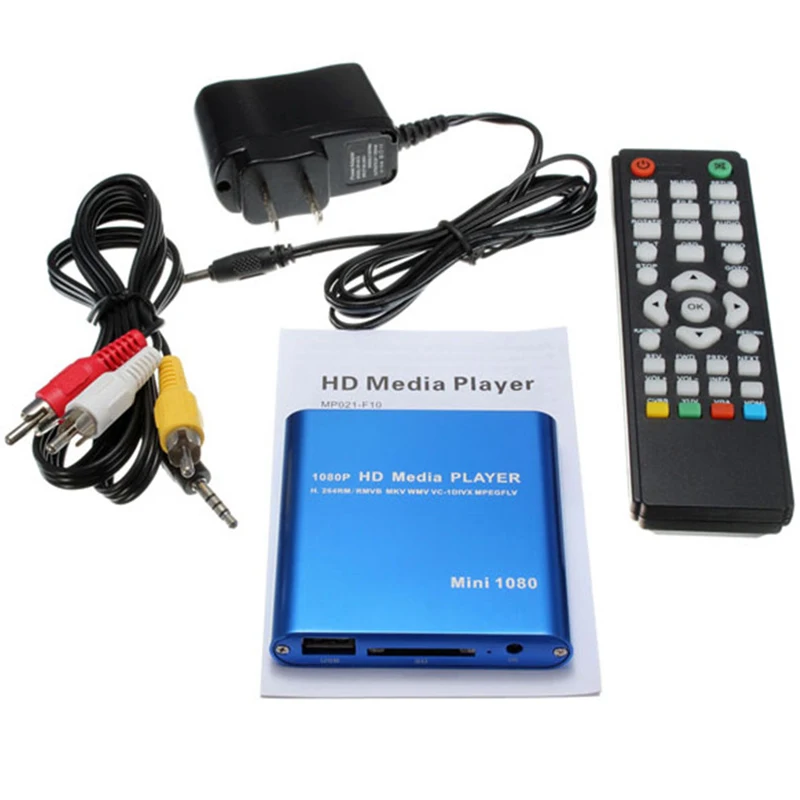AAAE Top Eu Plug 1080P мини Hdd медиаплеер Hdmi Av Usb хост Full Hd с Sd Mmc кардридер Поддержка H.264 Mkv Avi