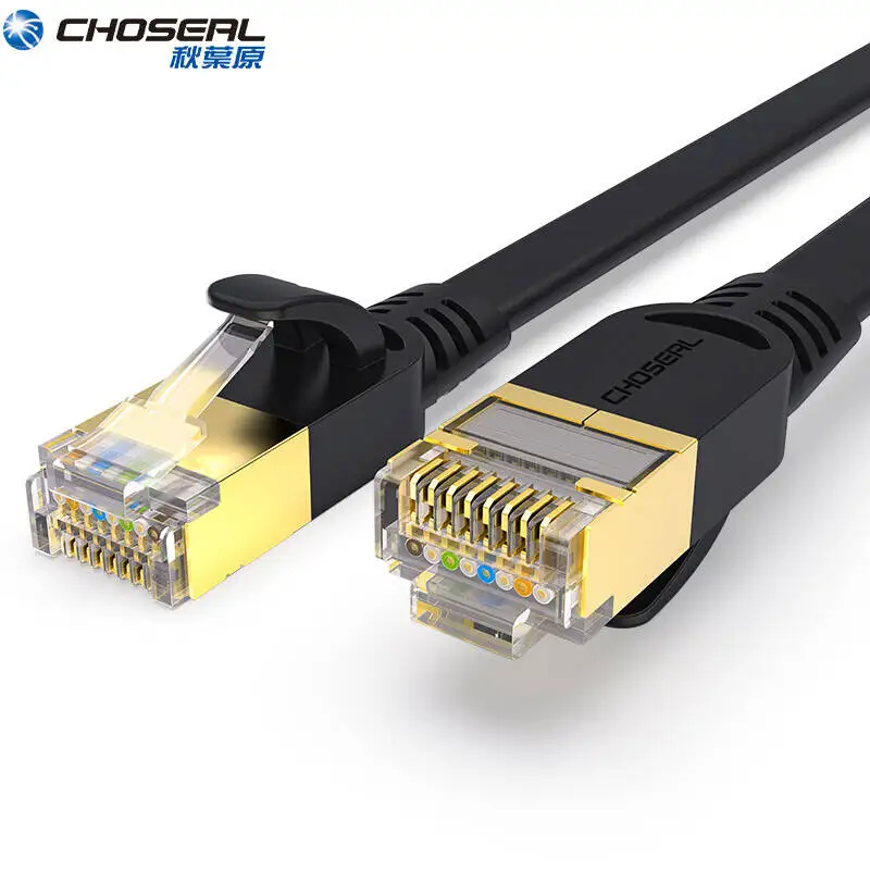 Кабель CHOSEAL RJ45 плоский Cat7 Ethernet сетевой Cat7 Lan кабели RJ 45 Ethernet Патч-корд для компьютерного маршрутизатора Кабель CHOSEAL RJ45 плоский Cat7 Ethernet сетевой Cat7 Lan кабели RJ 45 Ethernet Патч-корд для компьютерного маршрутизатора