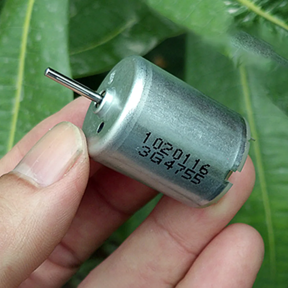 Электрический микромотор Johnson DC12V-24V 370, 26000-54000 об/мин, бесшумная щетка из драгоценных металлов, микроток для автозапчастей, высокое качество