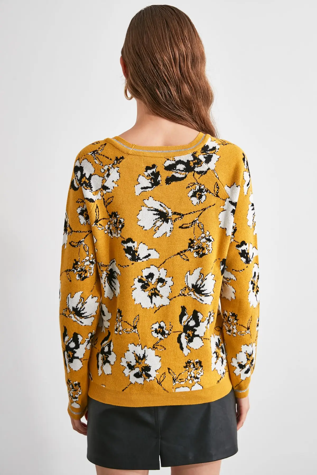 

Trendyol Jacquard Knitwear Sweater TWOAW21KZ2611