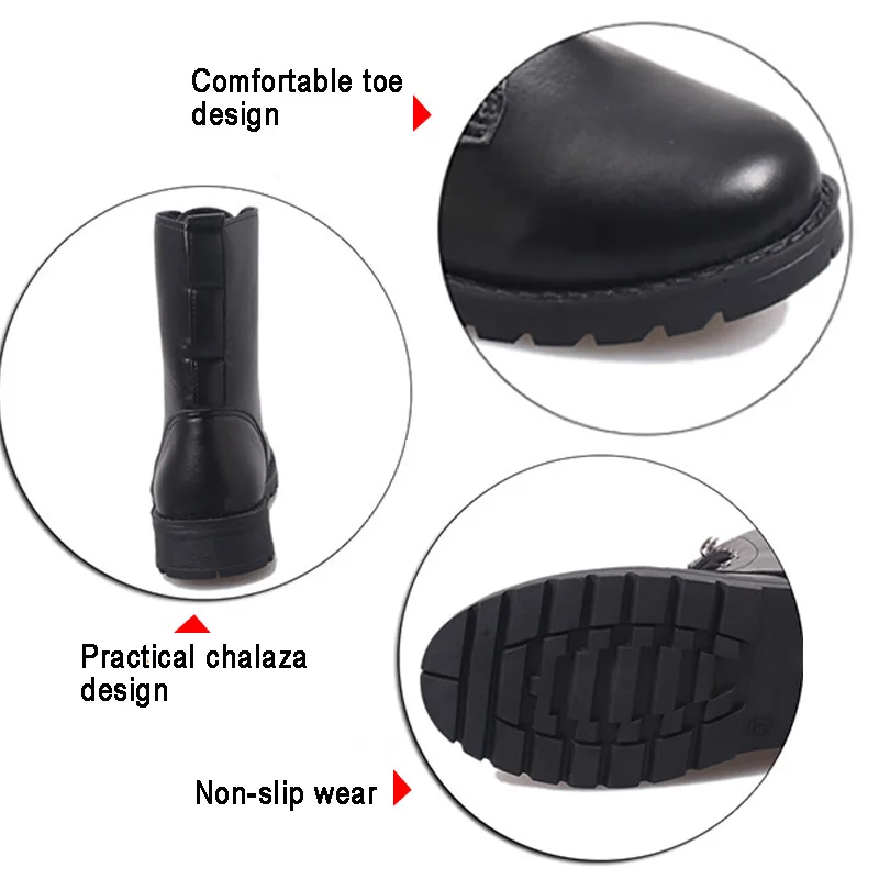 Женские высокие ботинки Модная обувь в готическом стиле Ботильоны для