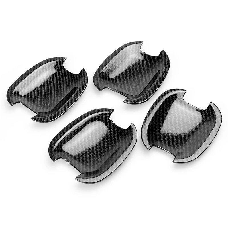 Door Bowl Для Chevrolet Cruze 2009 2010 2011 2012 2013 автомобильный-Стайлинг наружная дверная ручка/дверная чаша из углеродного волокна Текстура покрытия Декор - Название цвета: Door Bowl