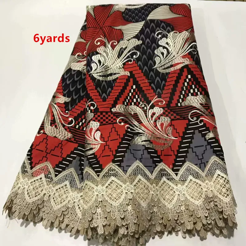 

newcoming african wax cloth lace fabric good quality wax guipure lace nice look wax water soluble lace fabric DFJA097