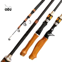 odj fishing rod telescopic1 8m 2 1m 2 4m 2 7m sea fishing rods superhard carbon fiber 5sections mini travel rod sea fishing rods