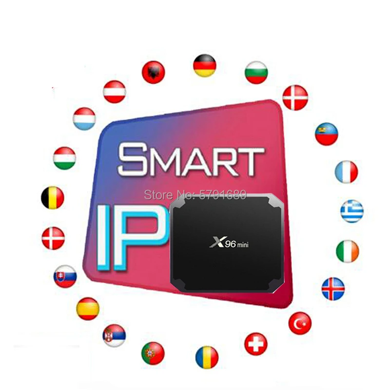 ТВ приставка IP TV европейская итальянский польский Великобритания Турция Канада