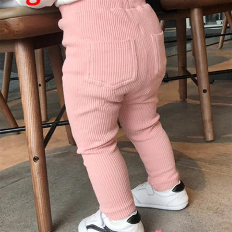 

New Baby Girls Boys Leggings Cotton Big PP Pants Spring Autumn Kids Girl Pants Fashion High Waist Long Trousers Children's Pant