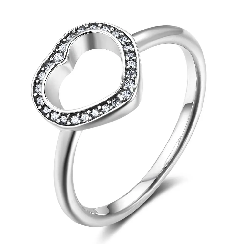 R2821 JewelOra, женские 925 пробы, серебряные кольца, музыкальная нота/Детские ноги/океанские волнистые кольца, ювелирные изделия, модный стиль, подарок для девушки - Цвет основного камня: R2821