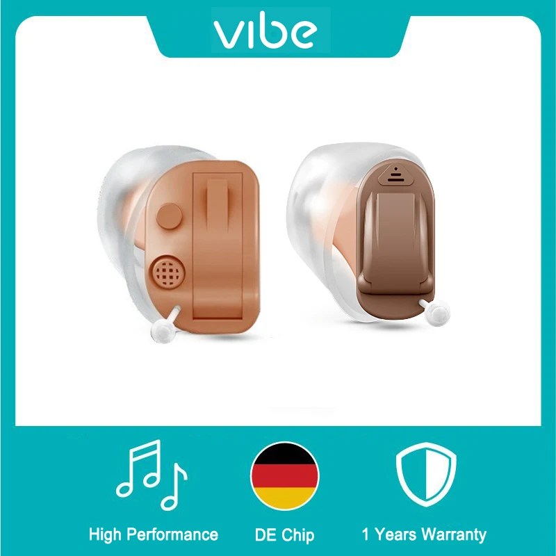 

Миниатюрный слуховой аппарат Siemens Vibe, программируемый 8-канальный цифровой слуховой аппарат для страха, умные аппараты шумоподавления