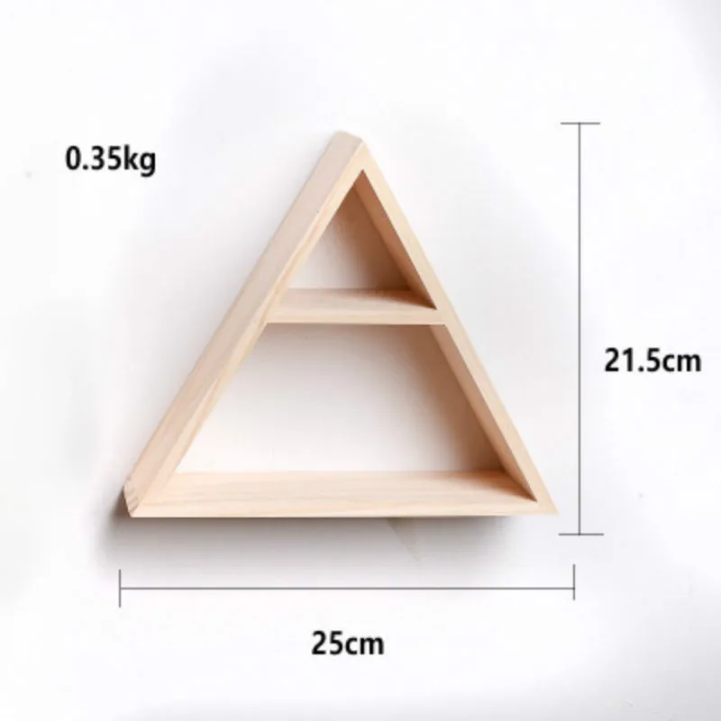 Ins Style натуральная деревянная полка для хранения без узелкового сосны ручная