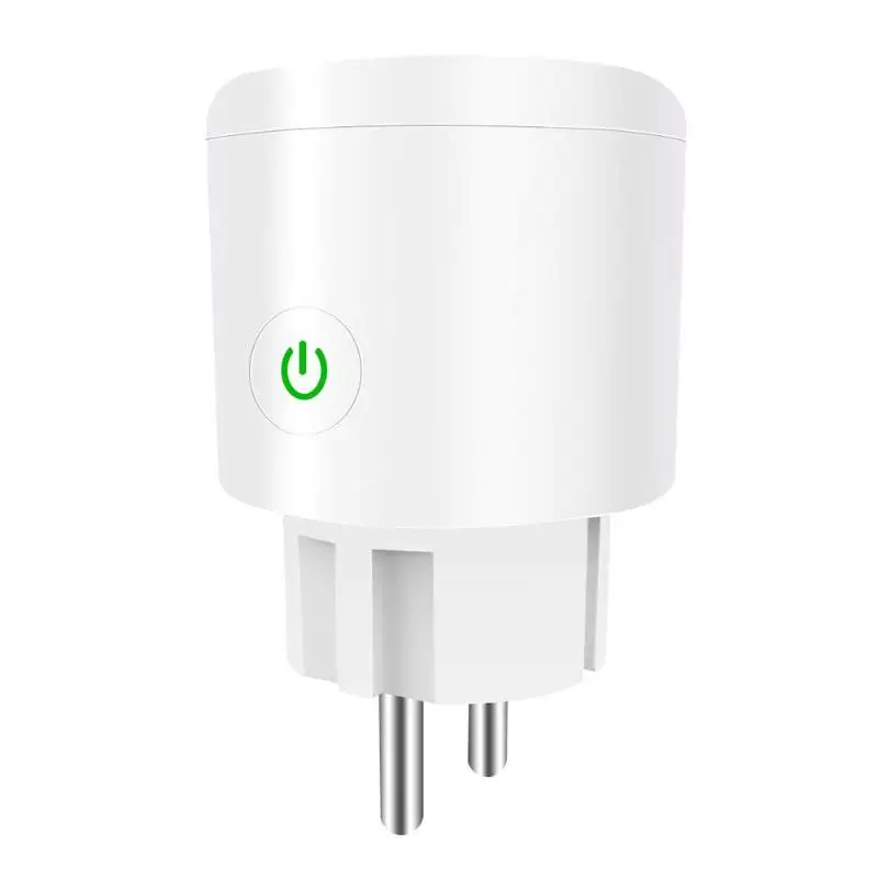 10A Smart Plug Wifi Smart Socket Tuya Smart Life App EU Plug Phone Timing Outlet Switch Remote Control Alexa Google Home Mini IFTTT - Цвет: 10A