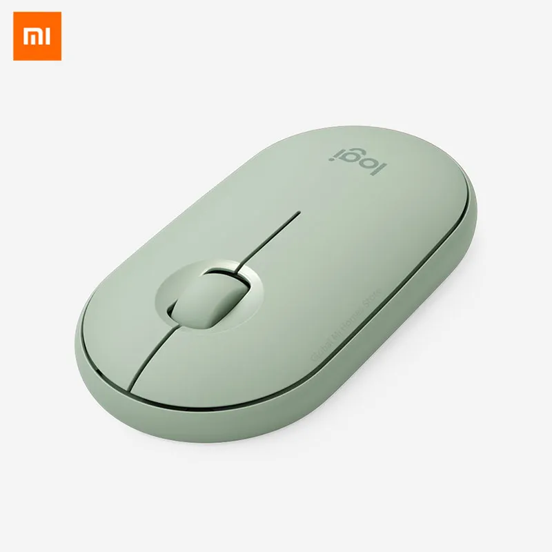 Xiaomi Mijia logitech Cobblestone беспроводной Bluetooth двухрежимный Тонкий Модный немой двойной