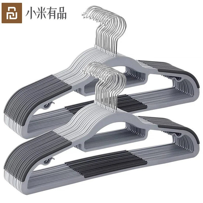 

New Youpin Dry and Wet Multifunction Use Clothes Hangers Household Hangers Non-trace Non-Slip Heavy Weighing Hold Clothes Hanger