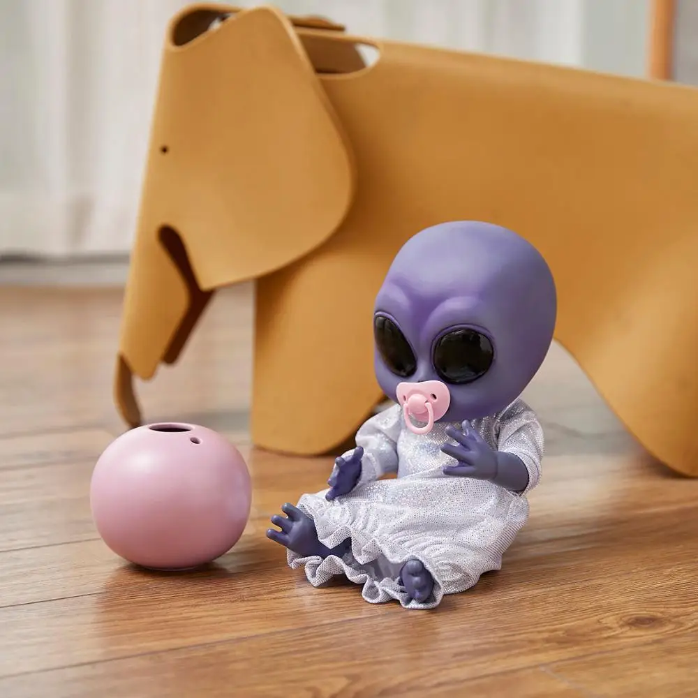 Кукла авани 14 дюймов полное тело виниловая кукла-Инопланетянин кукла-младенец