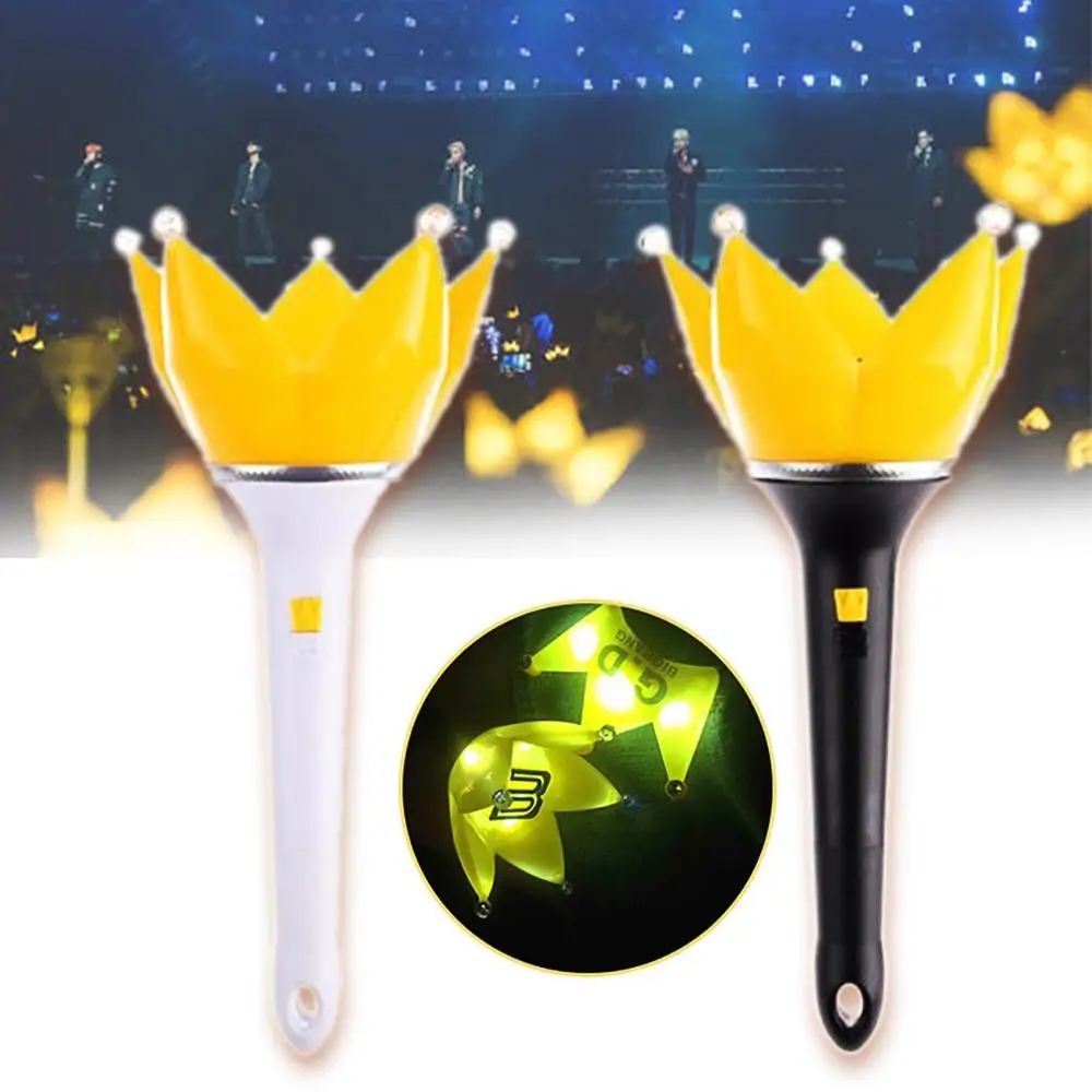 Kpop Bigbang EXO GD G Dragon VIP освещение концертов Stick Crown Lotus Lightstick Prop|Сверкающие товары для