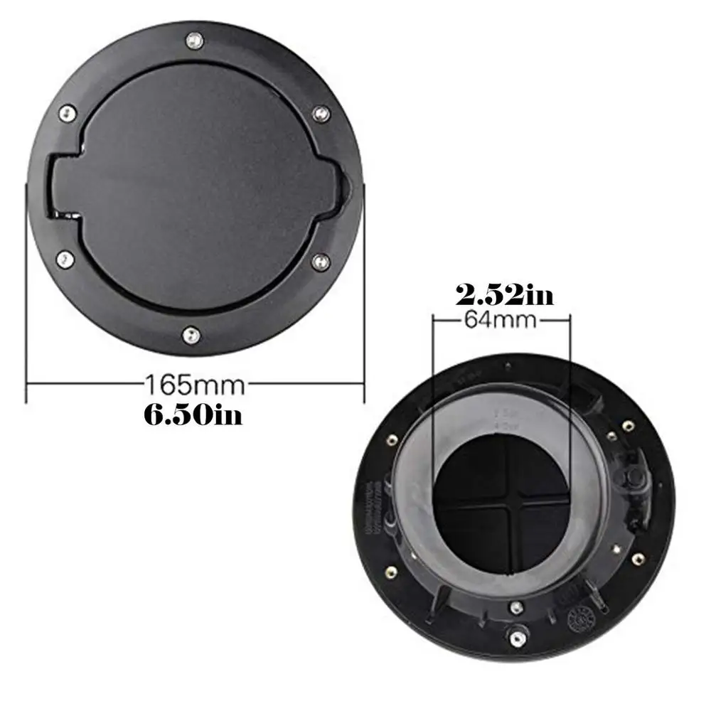 Автомобильный топливный наполнитель дверная крышка для бензобака замена Jeep Wrangler