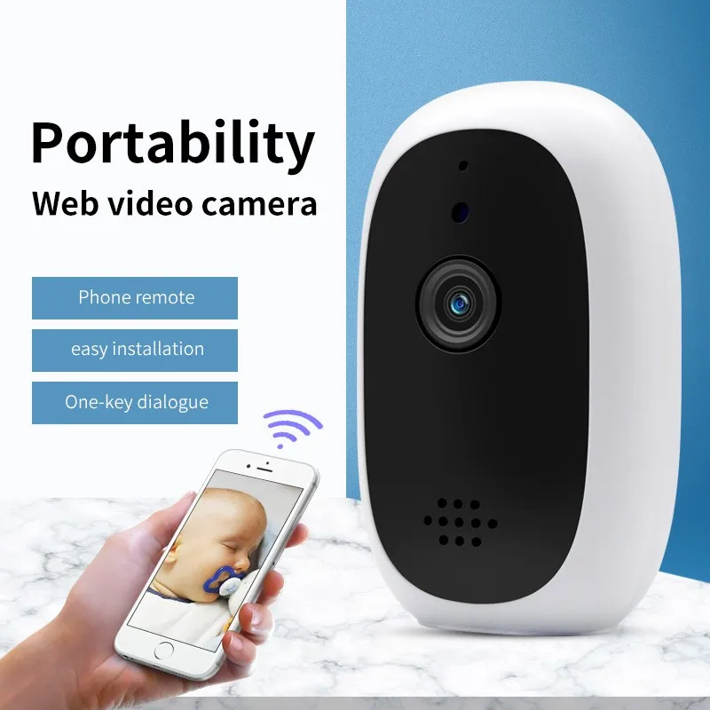 

IP-камера видеонаблюдения беспроводная с поддержкой Wi-Fi, 1080P
