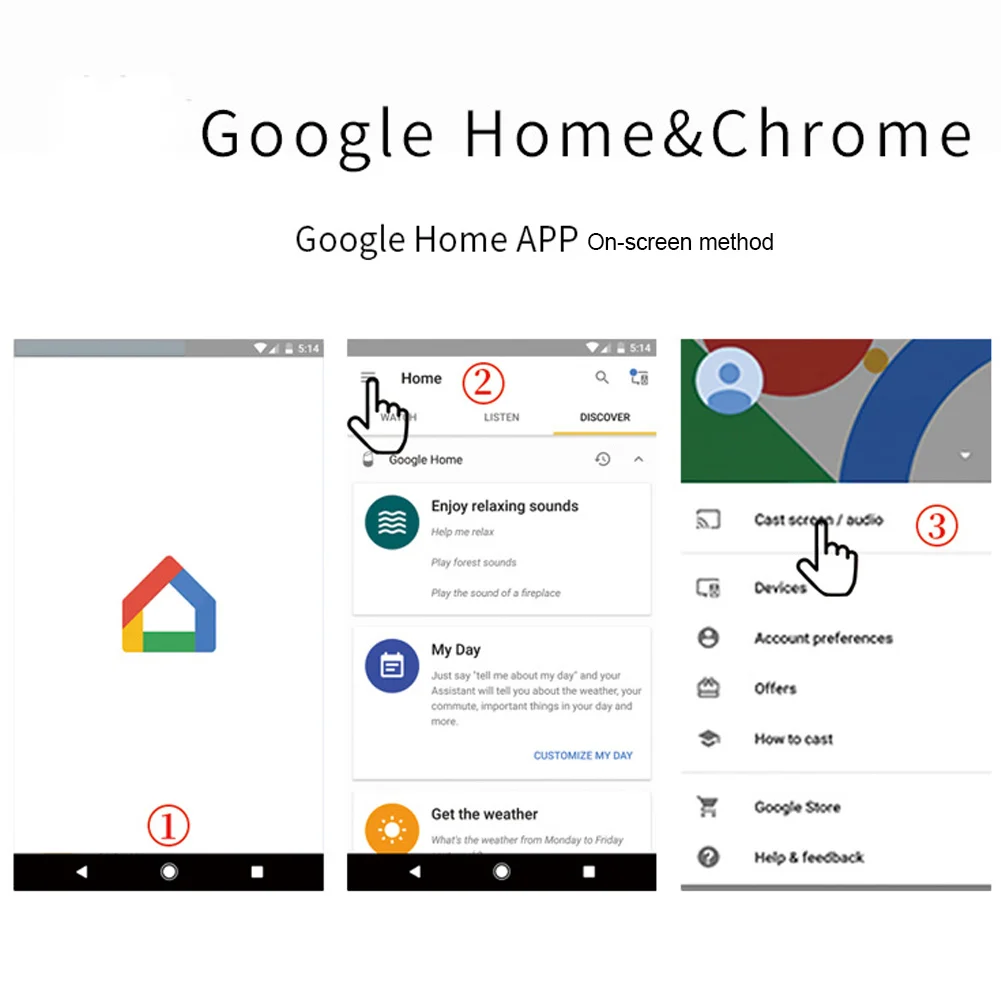 

Duals-band Same Screen Display Adapter Wireless Projection 1080p HDMI Screen Mirroring Dongle VH99