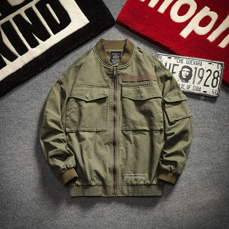 Осень-зима 2021 куртки-бомберы в стиле милитари новые мужские летные куртки