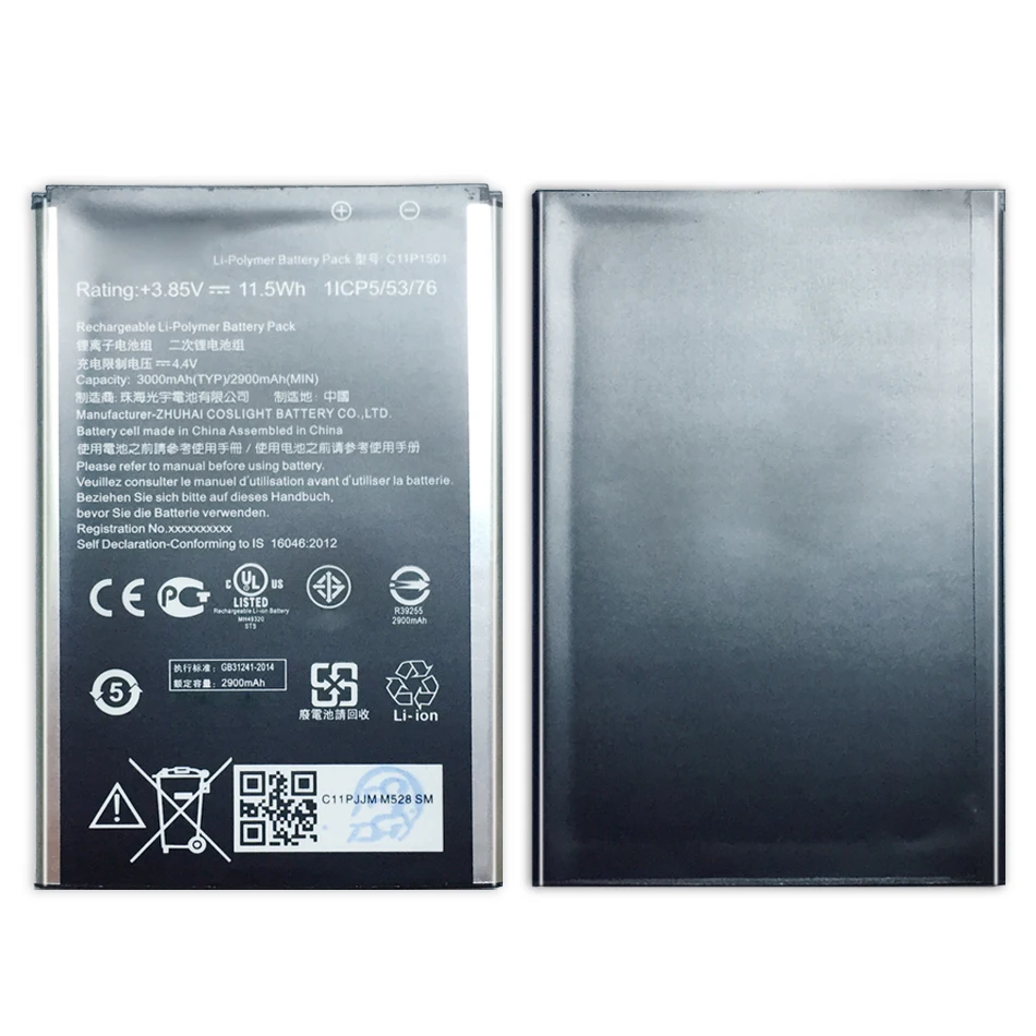 Аккумулятор для сотового телефона Asus ZenFone 2 Laser ZE550KL ZE601KL ZE551KL/ZE500KG аккумулятор ZB500KL +