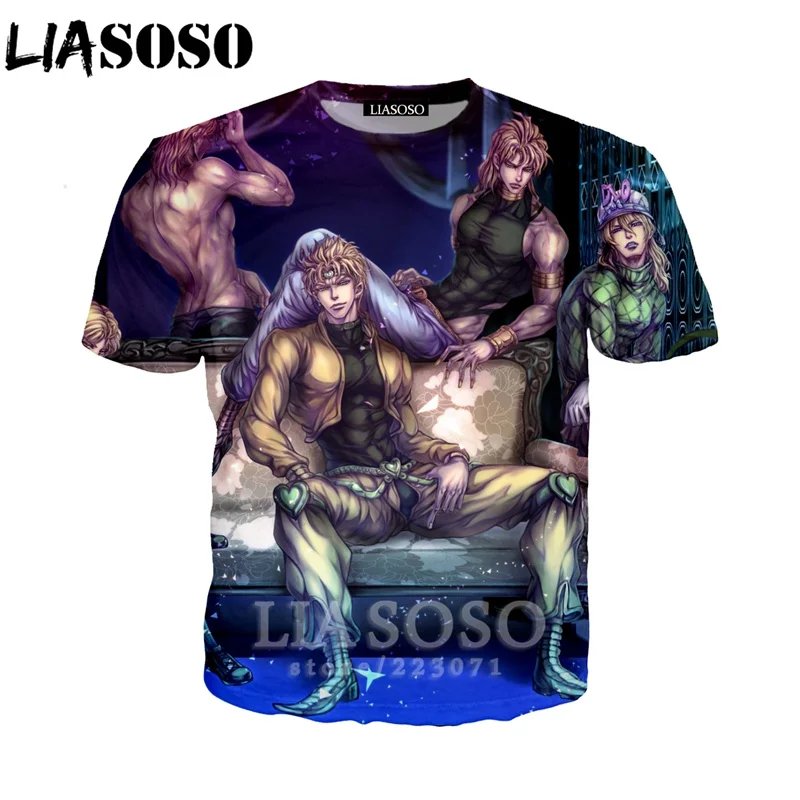 Футболка Мужская/Женская с 3D-принтом в стиле аниме | Мужская одежда